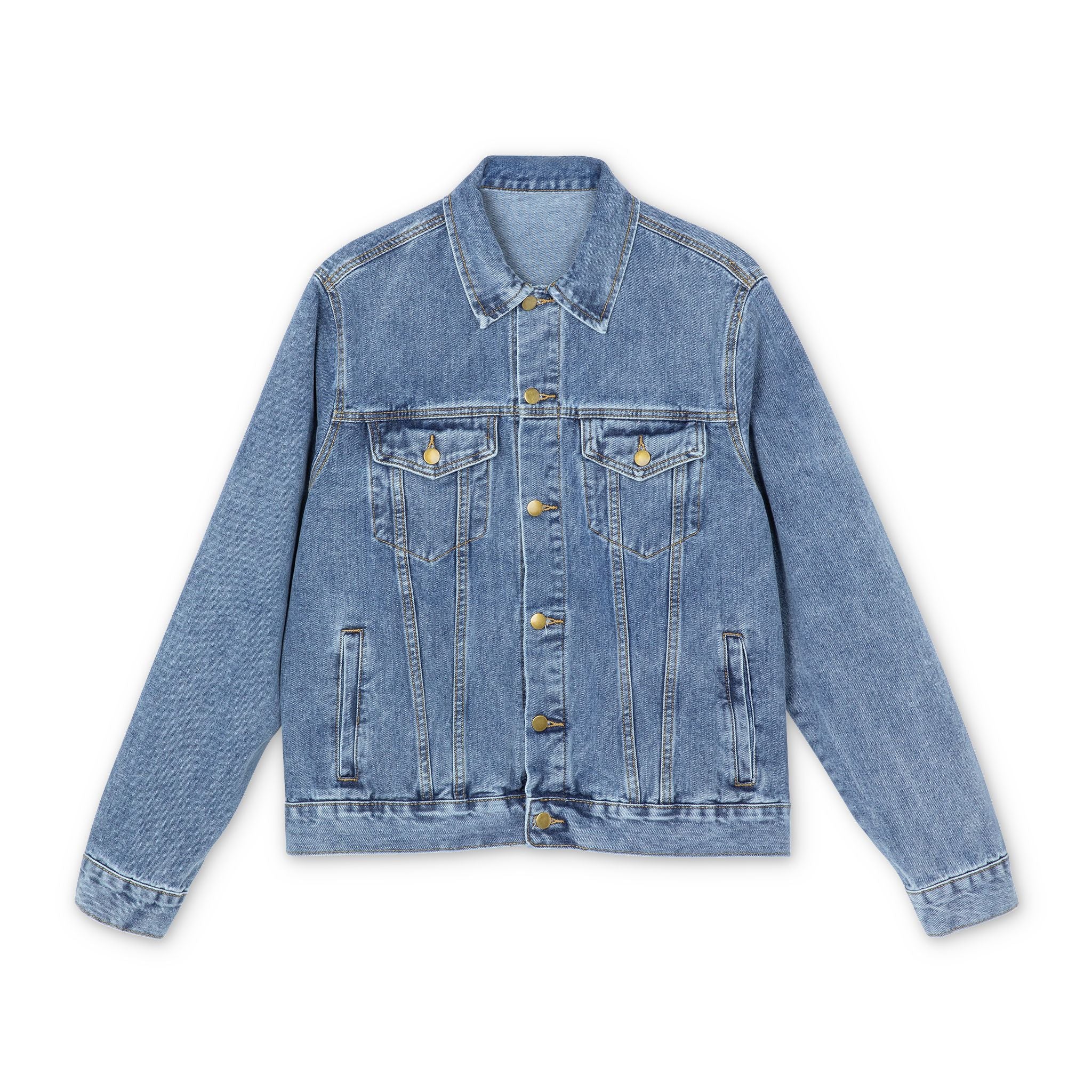 Peace Flags Denim Jacket