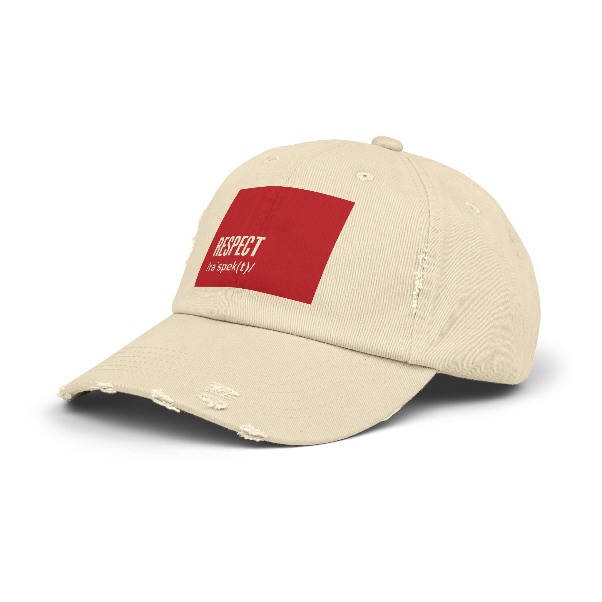 Respect Distressed Cap