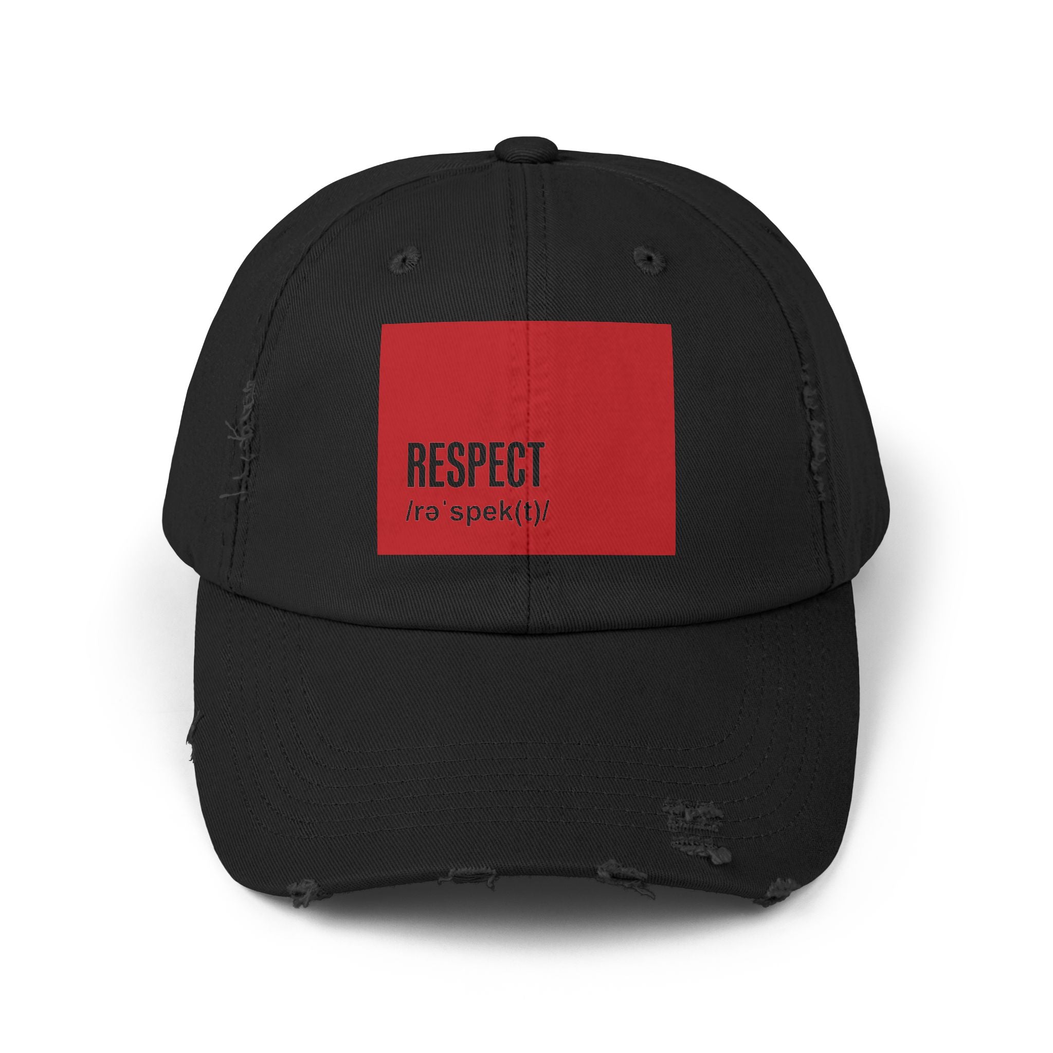 Respect Distressed Cap