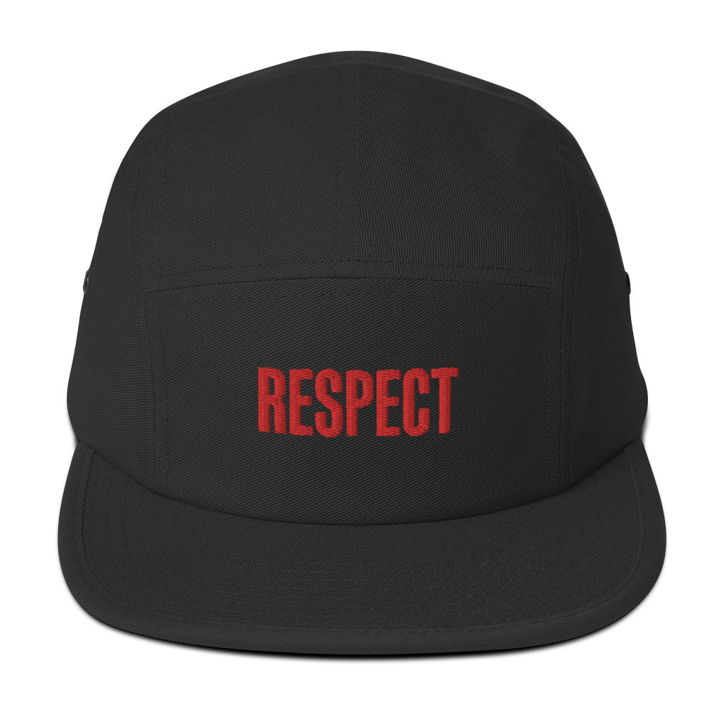 Respect Five Panel Cap