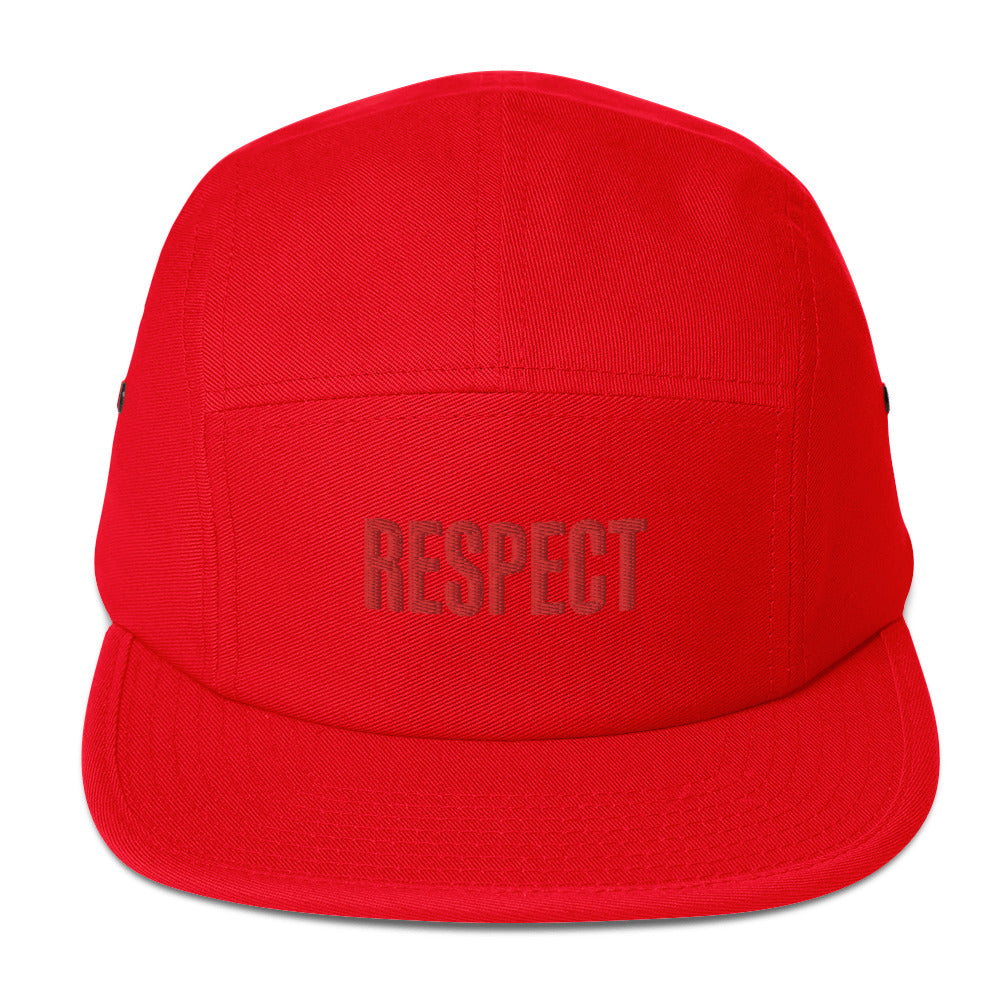 Respect Five Panel Cap