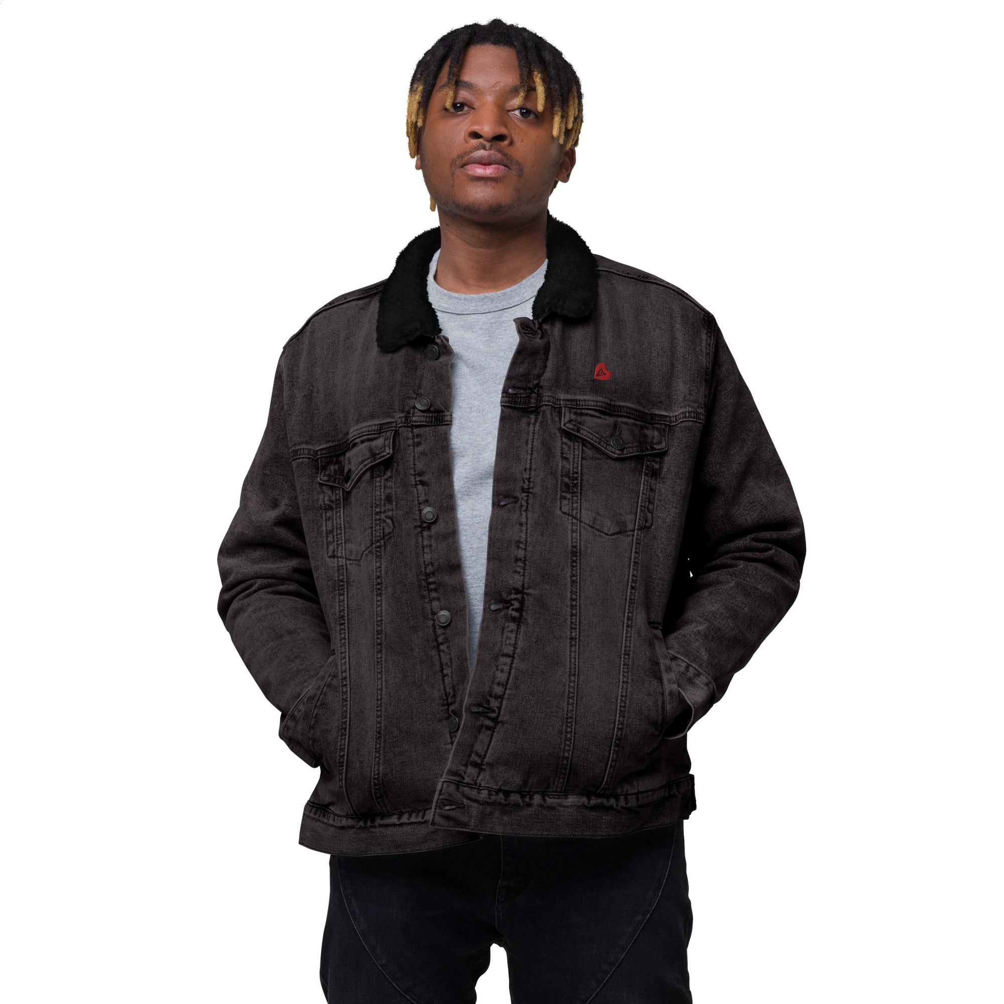 Peace Denim Sherpa Jacket