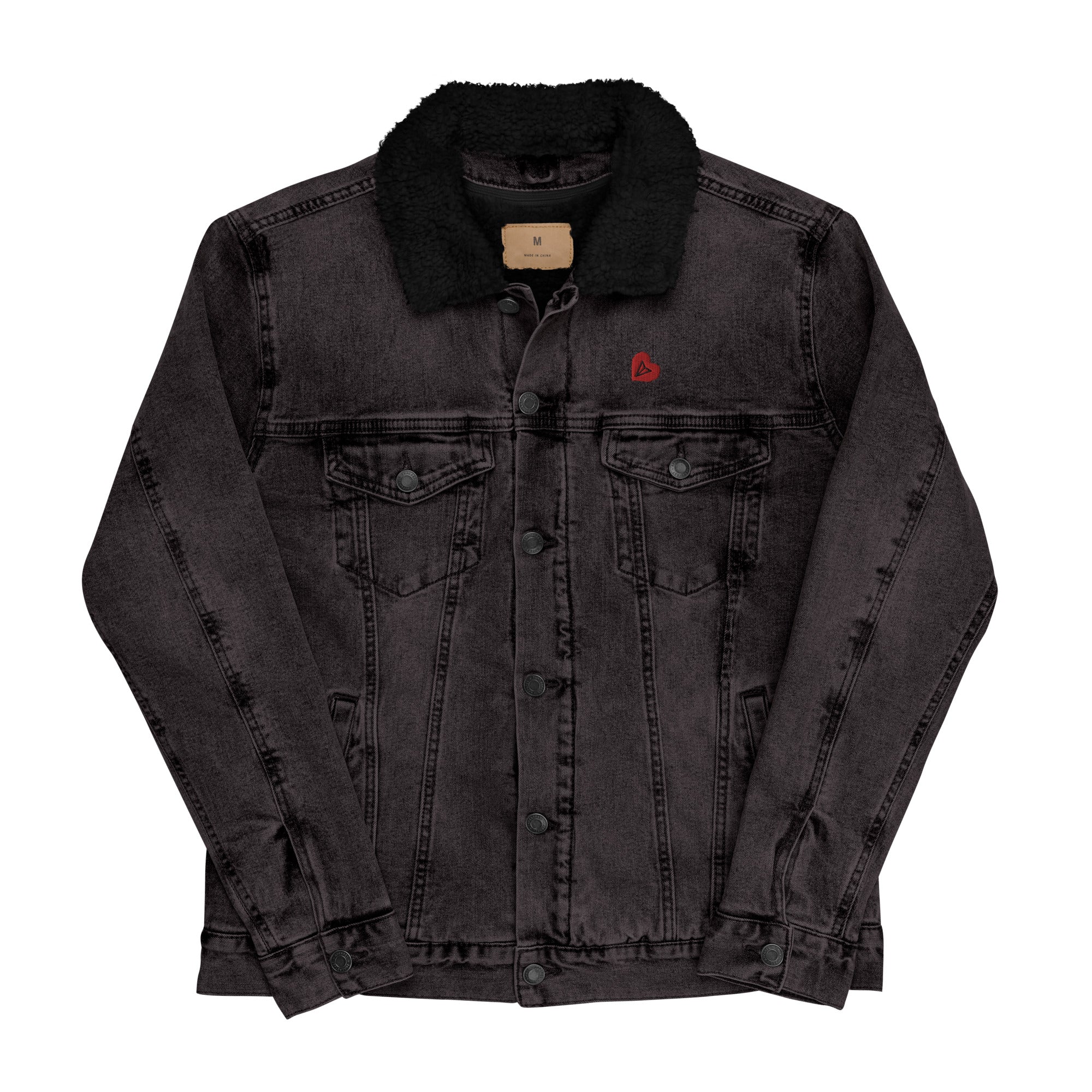 Peace Denim Sherpa Jacket