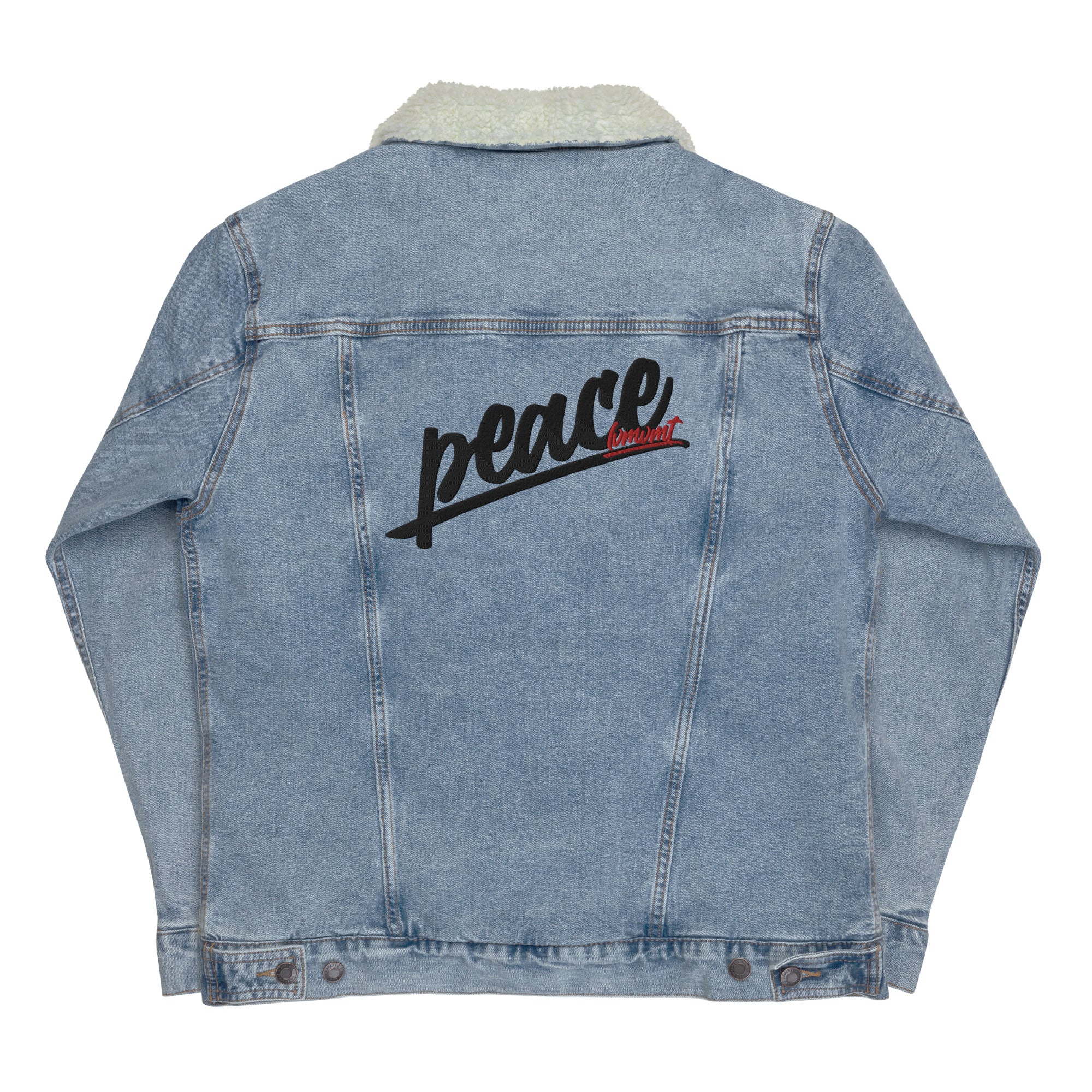 Peace Denim Sherpa Jacket