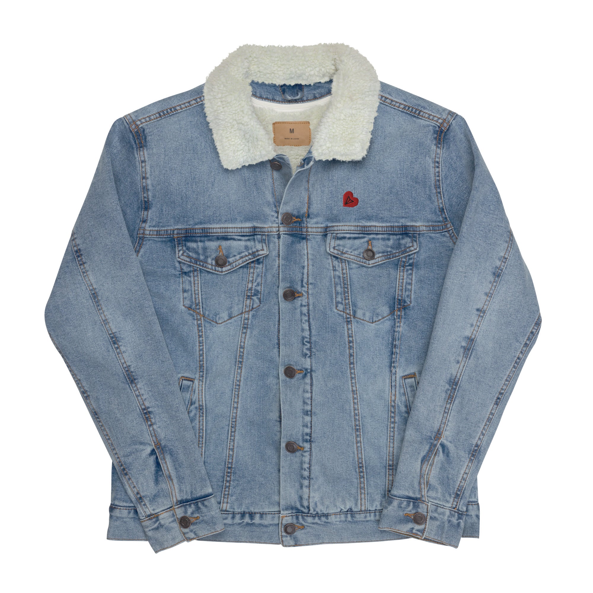 Peace Denim Sherpa Jacket